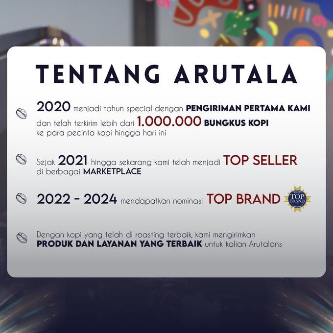 

ARUTALA KOPI ARABIKA JAWA PREANGER WINE 200 GRAM
