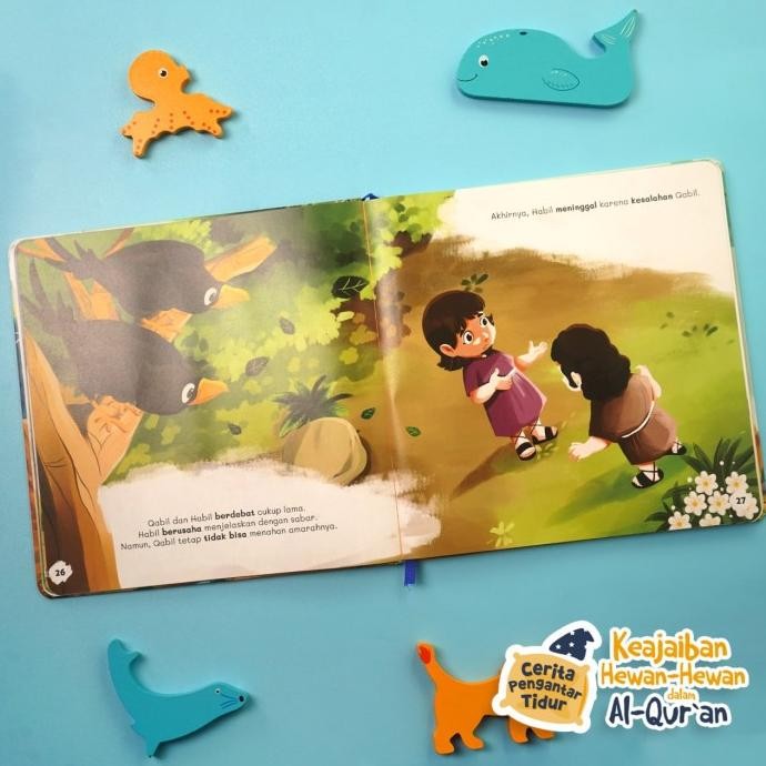 

Buku Cerita Anak - Cerita Pengantar Tidur - Keajaiban Hewan-Hewan dalam Alquran (Hardcover) - Buku Islami Anak [terbaik]