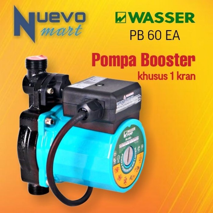 TERMURAH - Pompa Dorong WASSER PB 60 EA Pompa Booster WASSER Pompa Air Otomatis