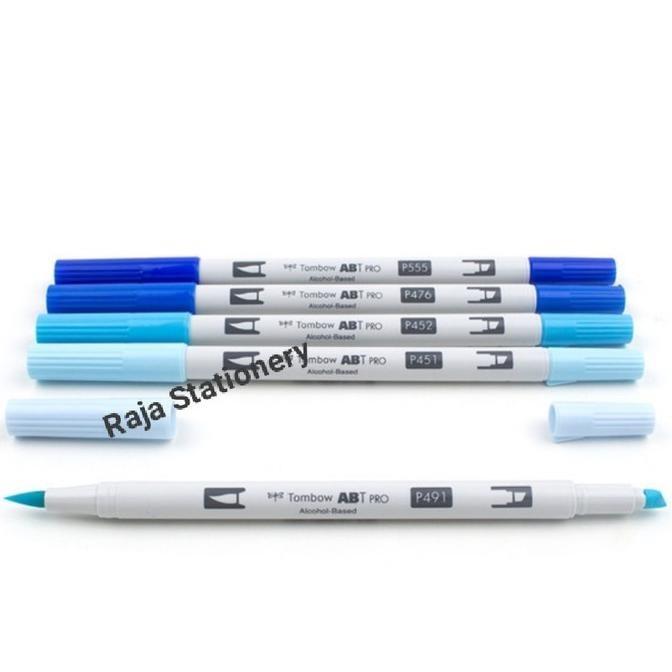 

TOMBOW ABT PRO BLUE TONES DUAL BRUSH PEN SET / SPIDOL WARNA