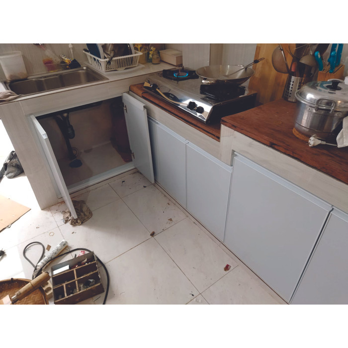 Kitchen Set Alumunium, Pintu Kitchen Set