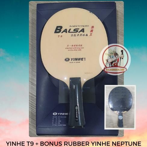Yinhe T9 - Kayu Blade Carbon Pingpong T-9 T9S T-9S T9-S Bet Bat