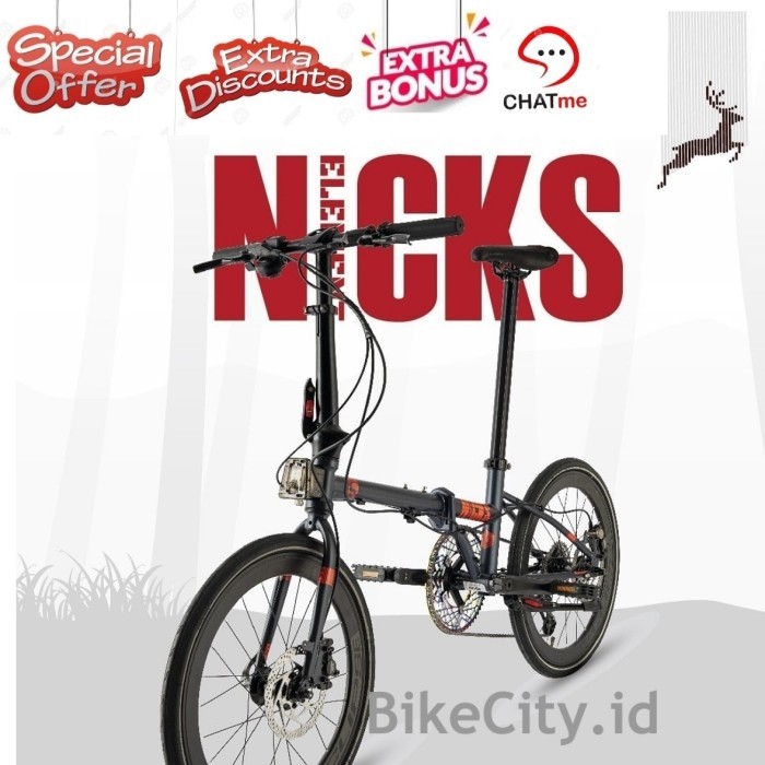 SEPEDA LIPAT ELEMENT NICKS 20 INCH 451 2022 NEW KODE 365