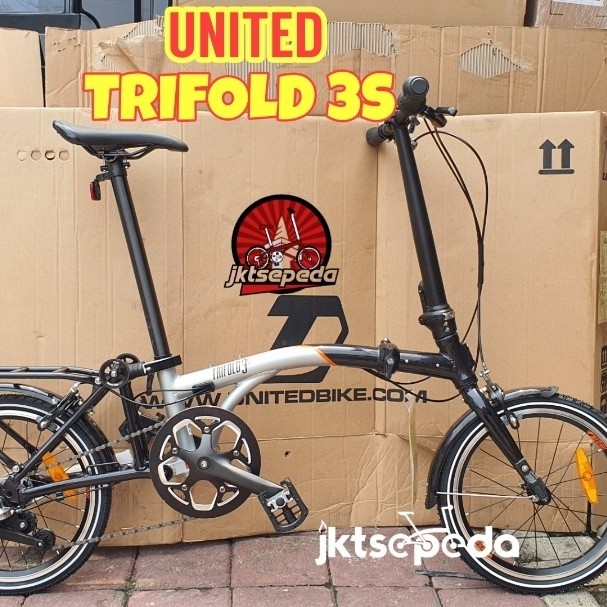 SEPEDA LIPAT UNITED TRIFOLD 3S KODE 512