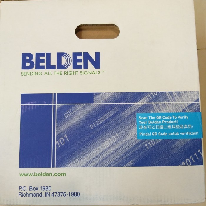 Belden Cat 6 / Kabel Lan Utp Cat 6 Belden / Belden Cat6 7814A 305Meter