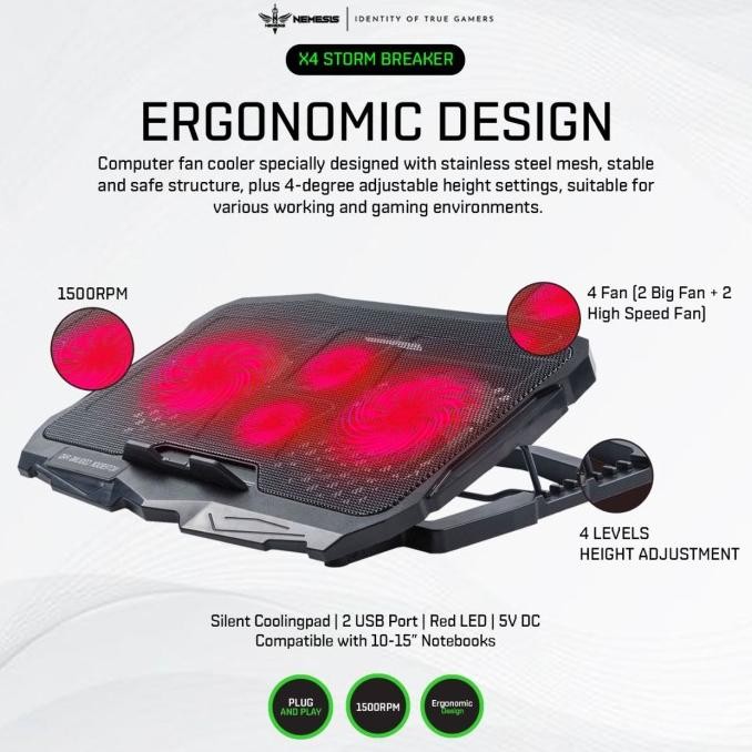 Coolingpad NYK Nemesis X4 Storm Breaker