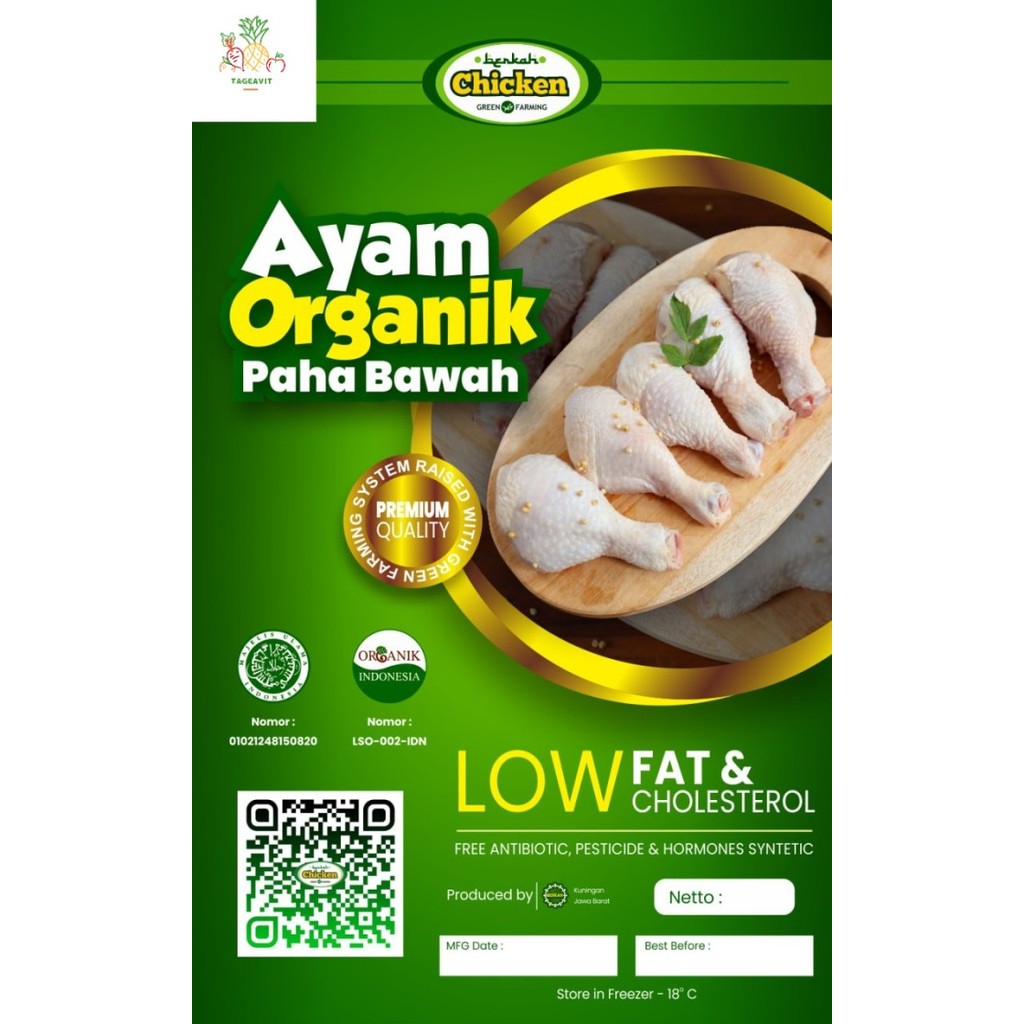 

paha bawah ayam organik Berkah Chicken