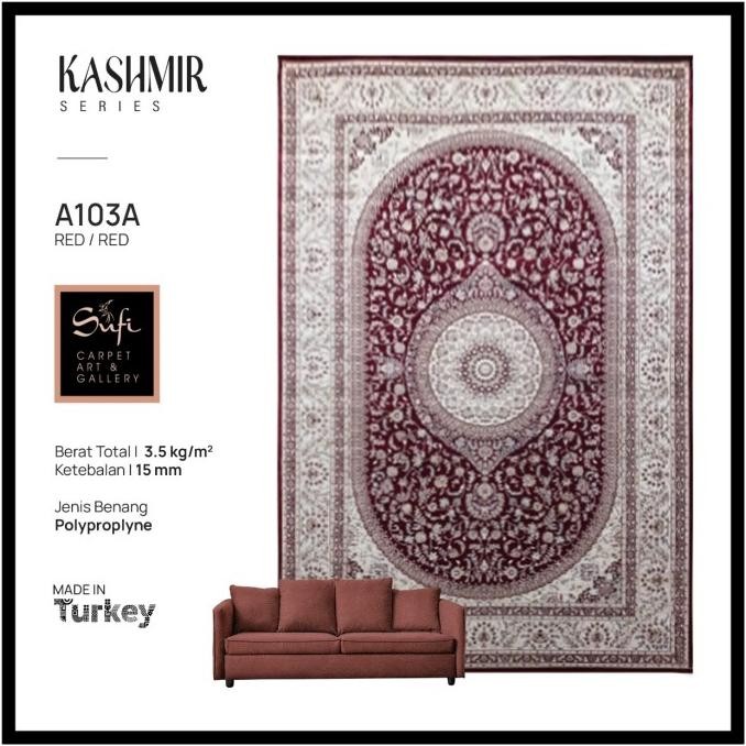 Promo Karpet Permadani Turki Ukuran Jumbo 4X6