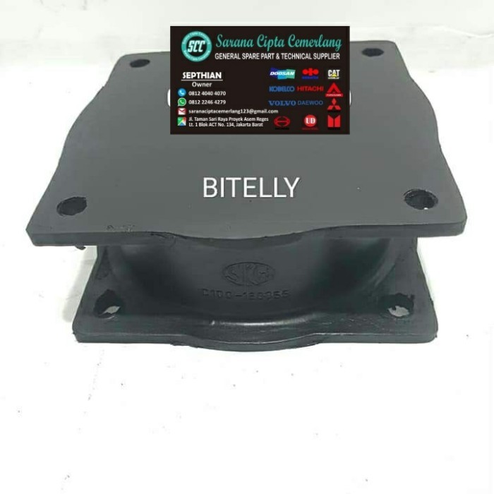 RUBBER DAMPER VIBRO BITTELY C100 MOUNTING DAMPER DRUM