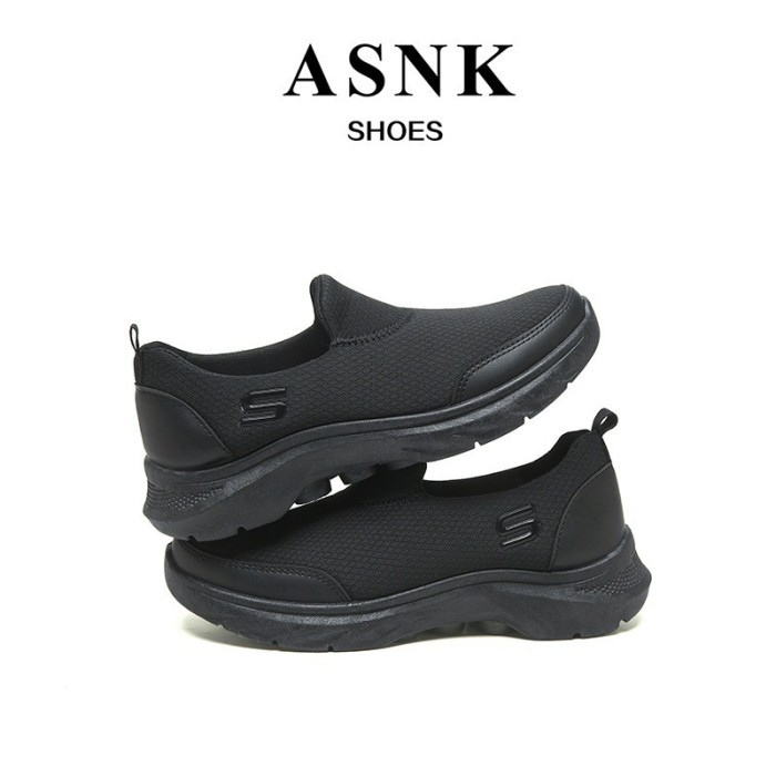 Sepatu Rajut Wanita Slip On Olahraga Tanpa Tali Sport 28