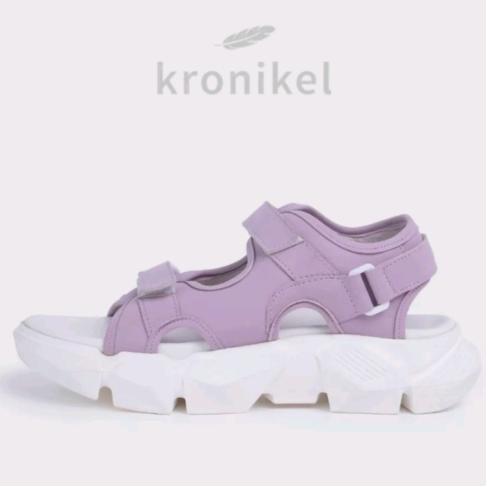 [Lokal Brand] Kronikel Project Sandal Wanita // Millie - Lilac