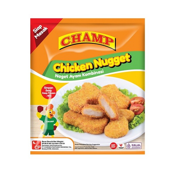 

CHAMP NUGGET CHICKEN 450 GR