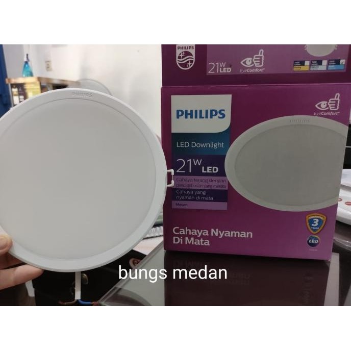 Lampu Led PHILIPS MESON 21w 21 Watt 59469 Tanam PANEL DOWNLIGHT BULAT