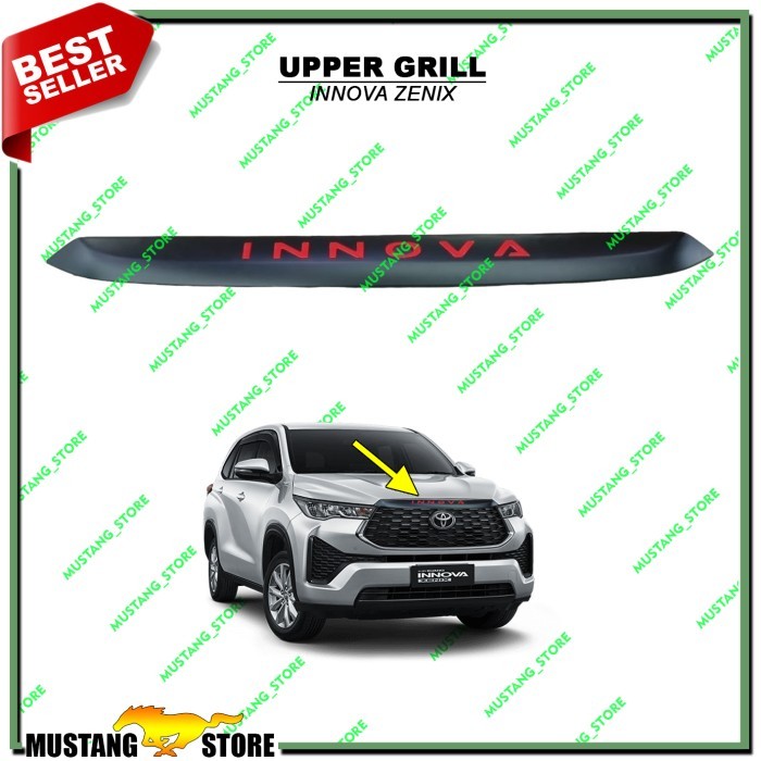 UPPER GRILL INNOVA ZENIX - LIST GRILL ATAS INNOVA ZENIX