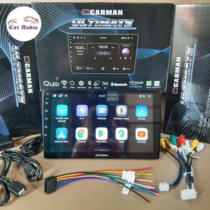 Head Unit Android 9" Inch Carman Ram 2Gb Rom 32Gb Terbaru