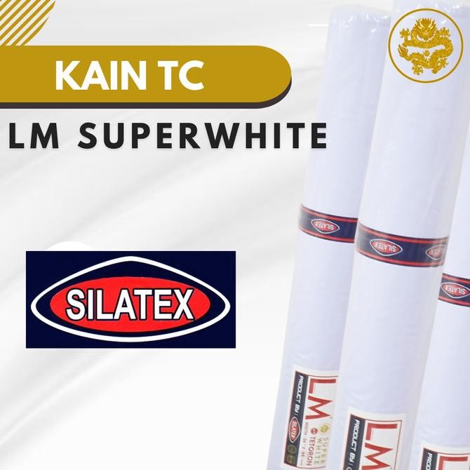 KAIN TC NEW TETORON LM SILATEX 58" BAHAN SERAGAM SEKOLAH