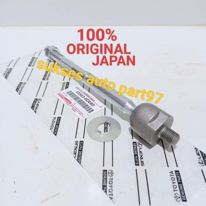 Rack End Long Tie Rod Toyota Yaris Vios Gen2 2007-2012 Original Best