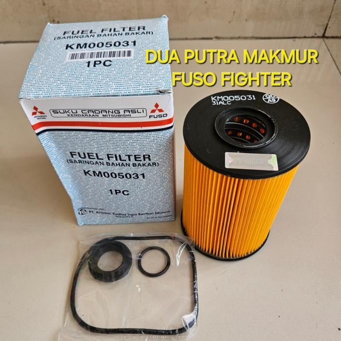 Filter Solar Fuel Filter Fuso Fighter Saringan Solar Km005031 Ori