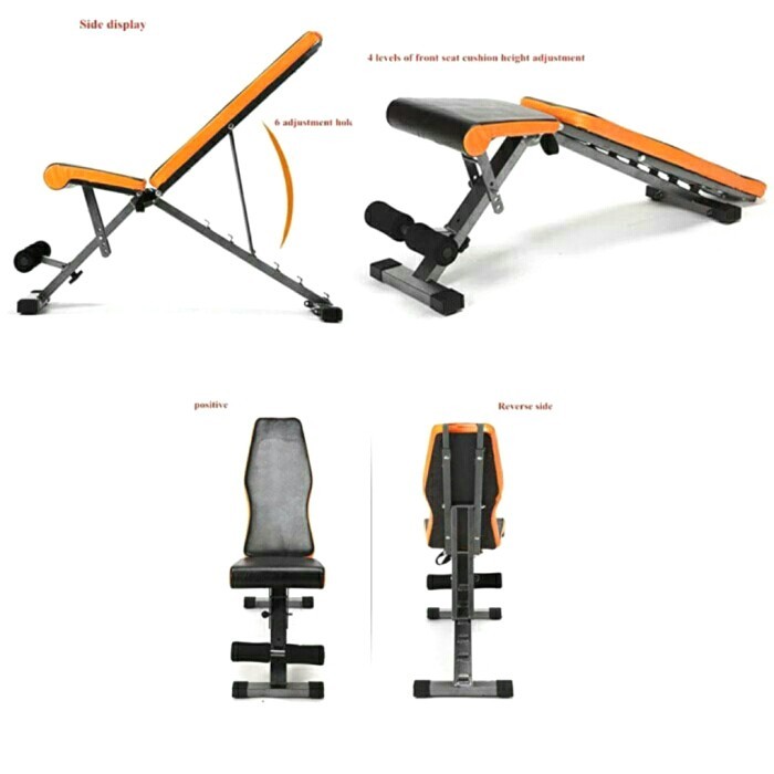 Revital Adjustable Ben Press/Bangku Kursi Fitness/Sit Up Gym