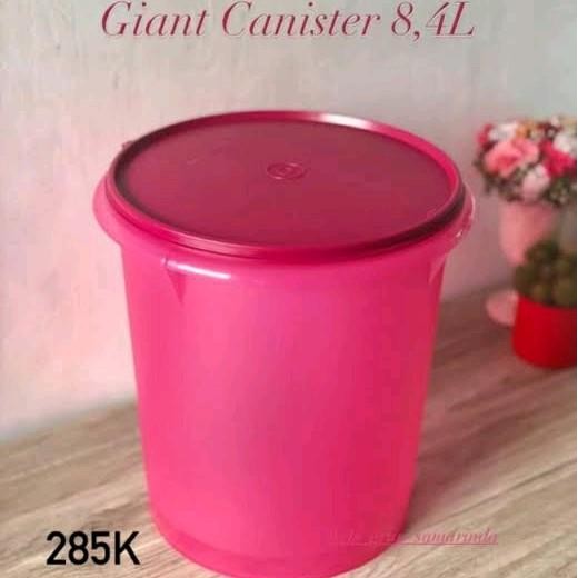 terbaru  toples ukuran 8,4l kuning tupperware ready