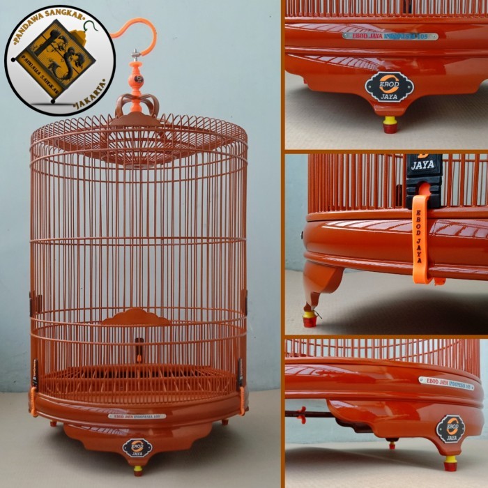 SANGKAR/KANDANG MURAI EBOD JAYA PVC REBORN NO 2 KODE 1212