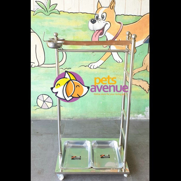 TANGKRINGAN TANGGA STAINLESS BURUNG PARROT KAKAK TUA MACAW AFGREY FALK KODE 70