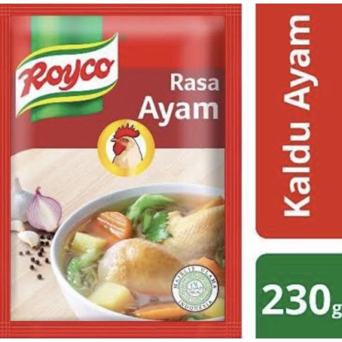 

READY ROYCO AYAM DAN SAPI 230GRAM 1DUS (24PCS) KHUSUS EKSPEDISI