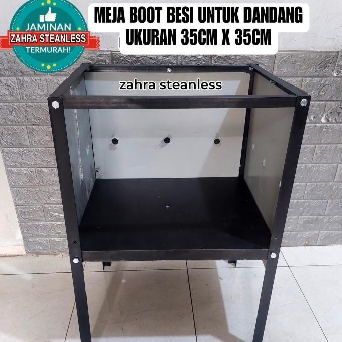 

READY MEJA DANDANG UAP THAI TEA - TUNGKU DANDANG MIE AYAM - MEJA BESI