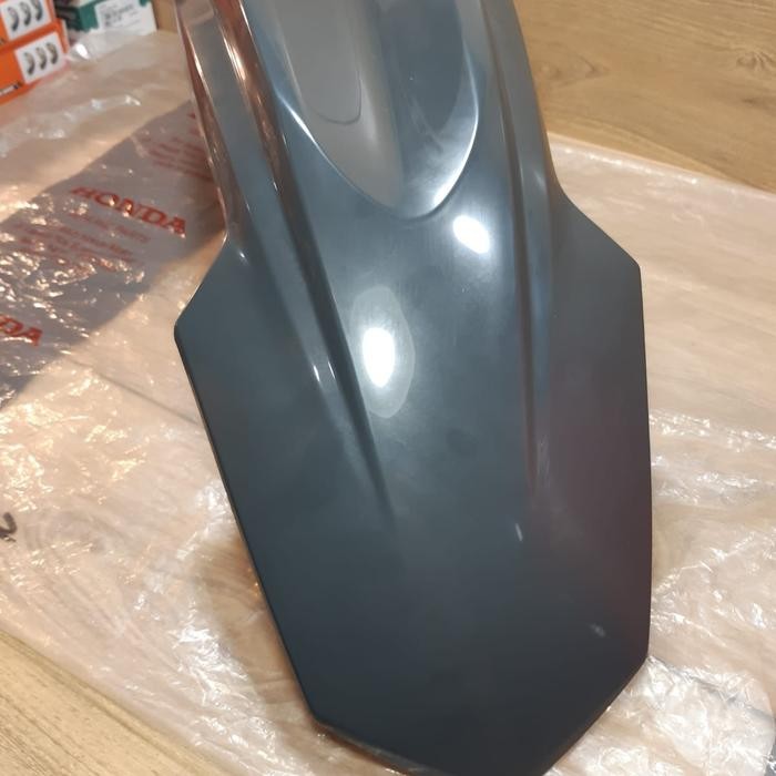 (CRF 150 L) SPAKBOR / FENDER FRONT DEPAN WARNA GREY / ARMY 61100-K84-900ZE ORIGINAL AHM