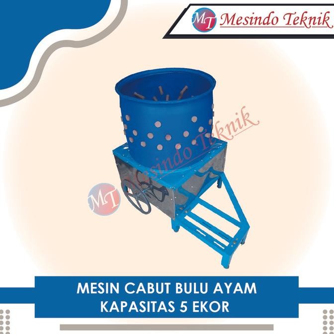 

READY MESIN CABUT BULU AYAM 5 EKOR TONG BIRU