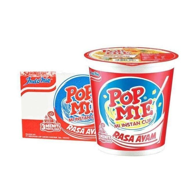 

READY POP MIE RASA AYAM [75 G/ 24 PCS/ DUS]