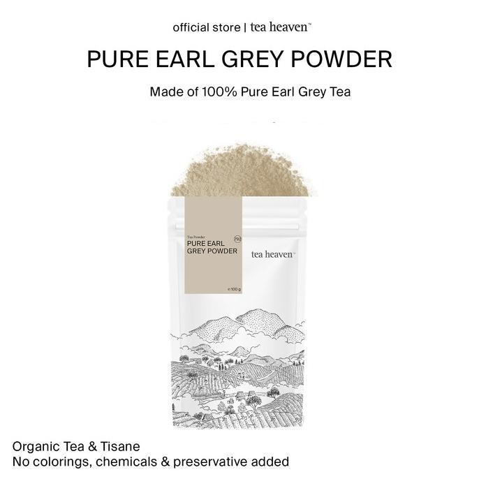 Baru Pure Earl Grey Powder / Latte Bubuk Minuman Premium Earl Grey Bergamot