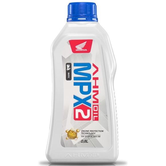 oli motor matic honda mpx2 10w30 slmb 0,8l rep termurah