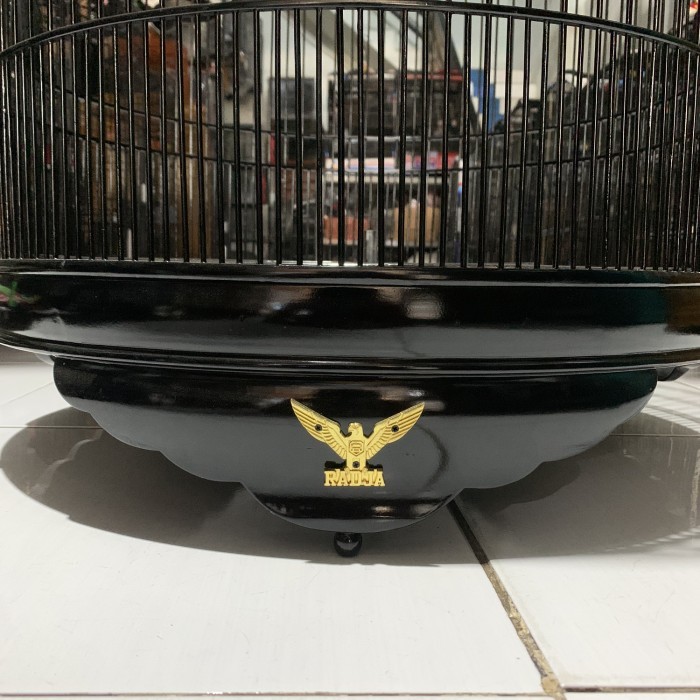 Promo Terbatas Sangkar Kandang Burung Murai No. 2 Black Jack Radja Company Original Aman