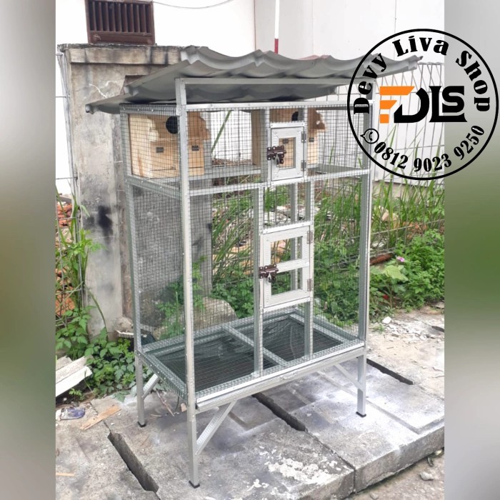 Sale Terbatas Kandang Burung Koloni Lovebird+Glodok Aman