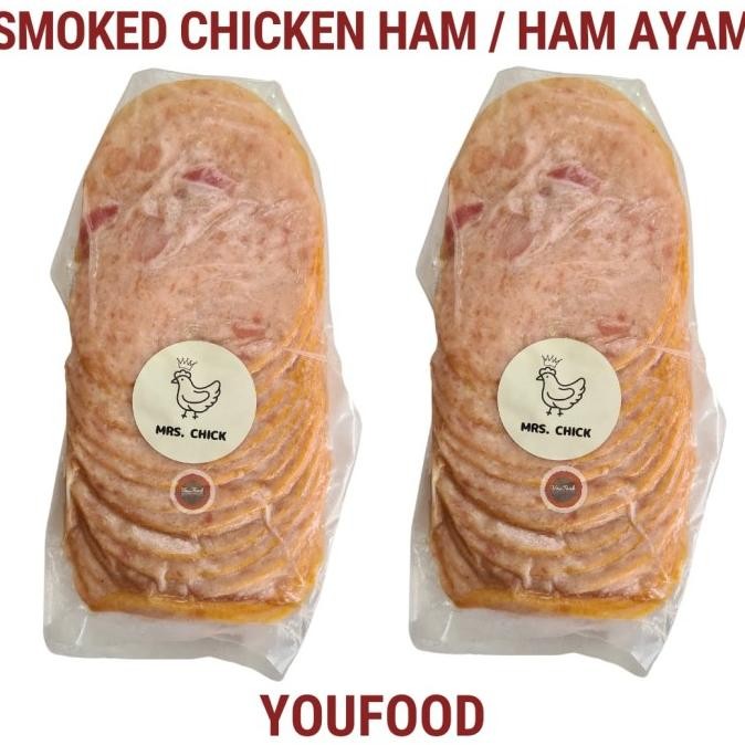 

READY PREMIUM SMOKED CHICKEN HAM / HAM AYAM ASAP PREMIUM