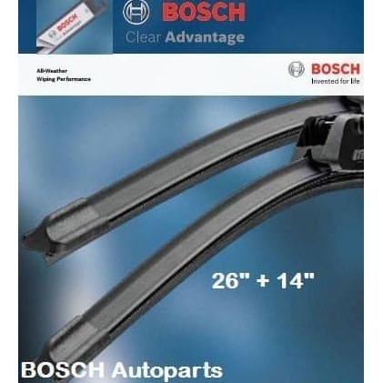 Ori - WIPER HONDA NEW JAZZ GE8 - BOSCH CLEAR ADVANTAGE 26+14