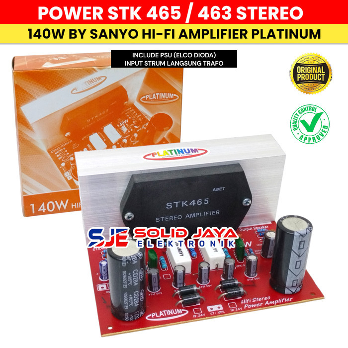 Kit Power Stk463/465 Stereo Platinum 140W Stk 463/ Stk 465