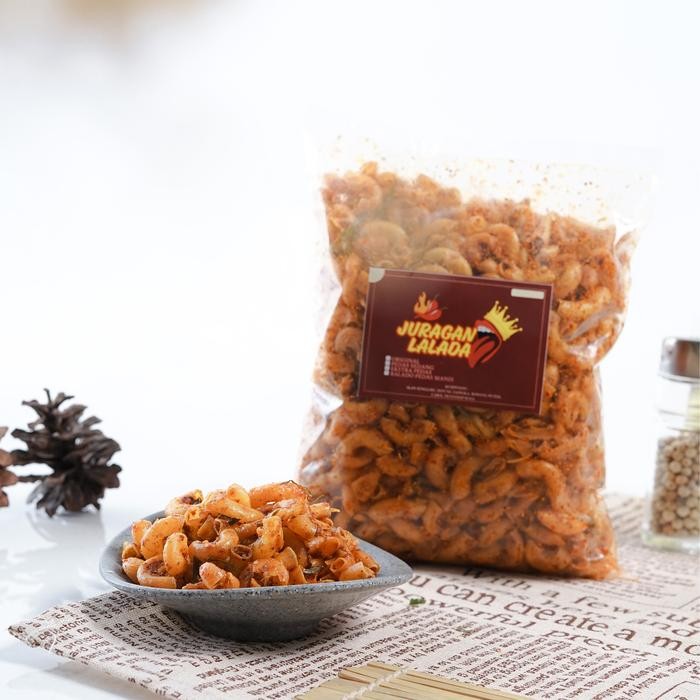 

BOOM SALE MAKARONI 250G JURAGAN LALADA Kering Food Snacks Pedas Camilan Makanan makaroni bantet