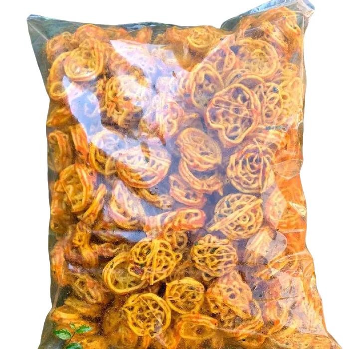 

PROMO Kerupuk Seblak Mie Kuning Bantat Pedas 1KG Cemilan Kang Asep Makanan Food