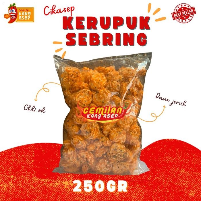 

NEW Kerupuk Seblak Kering Rafael Bumbu Kencur Daun Jeruk Kemasan 250gr Camilan Cemilan Food Snacks