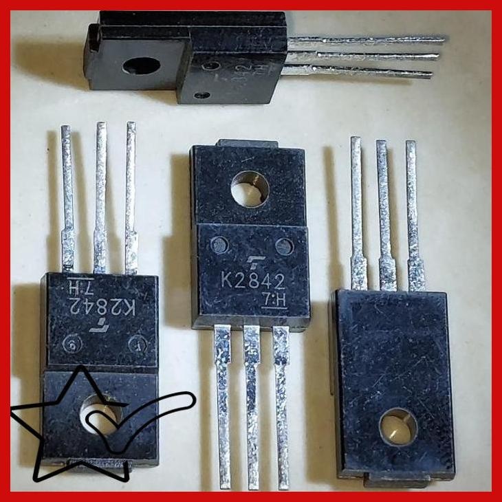 [SRE] K2842 2SK2842 2SK K 2842 12A 500V TOSHIBA MOSFET N-CHANNEL TO-220F FET