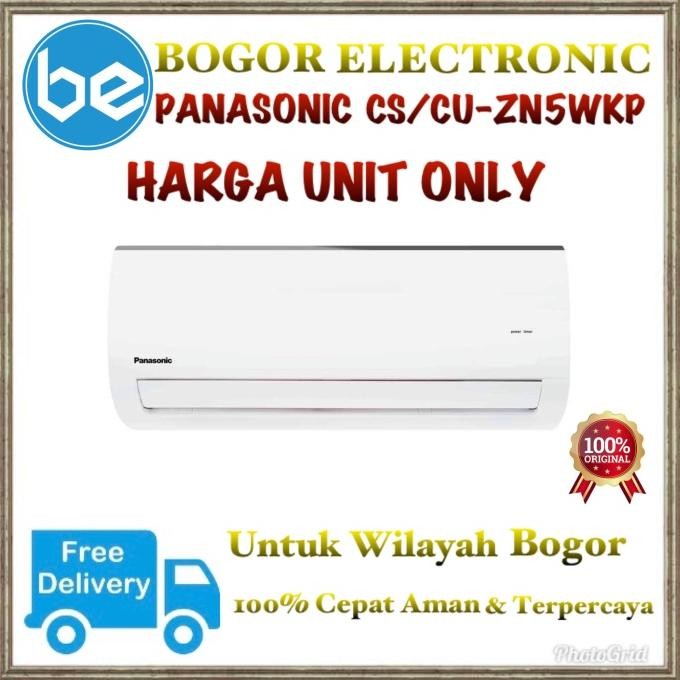 Murah Ac Panasonic 1/2 Pk Cs/Cu-Zn5Wkp | Zn5Wkp | Standart - R32