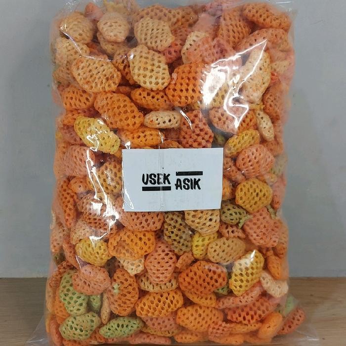 

PROMO Kerupuk Taro pedas enak gurih kemasan 500gram Asin Food gombal Cemilan Kering