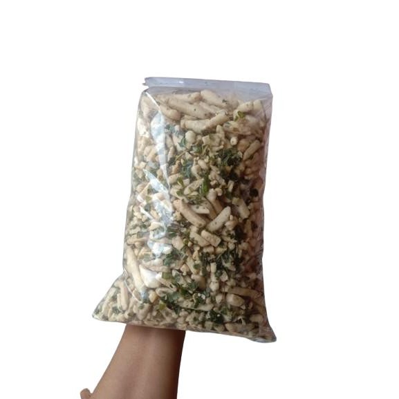 

NEW 1 Kg Basreng Original Daun Jeruk viral Nampol Gurih Dan Renyah Cemilan Pedas Snack Food Kerang