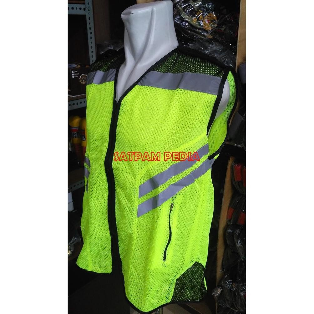 Rompi Jaring Polos - Rompi Parkir Jaring