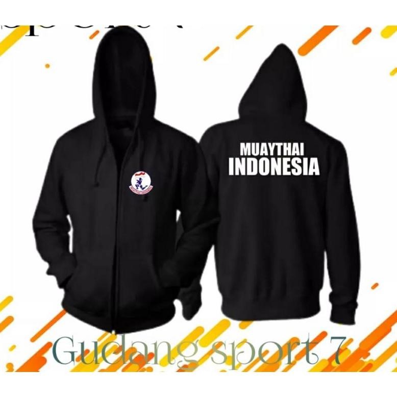 Jaket Zipper Muaythai Bela Diri