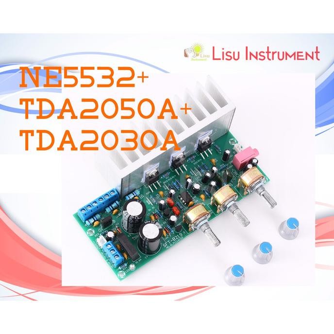 Diskon NE5532 TDA2050A + TDA2030 2.1 Bass Subwoofer HIFI Amplifier Board lisu992 Segera Dapatkan