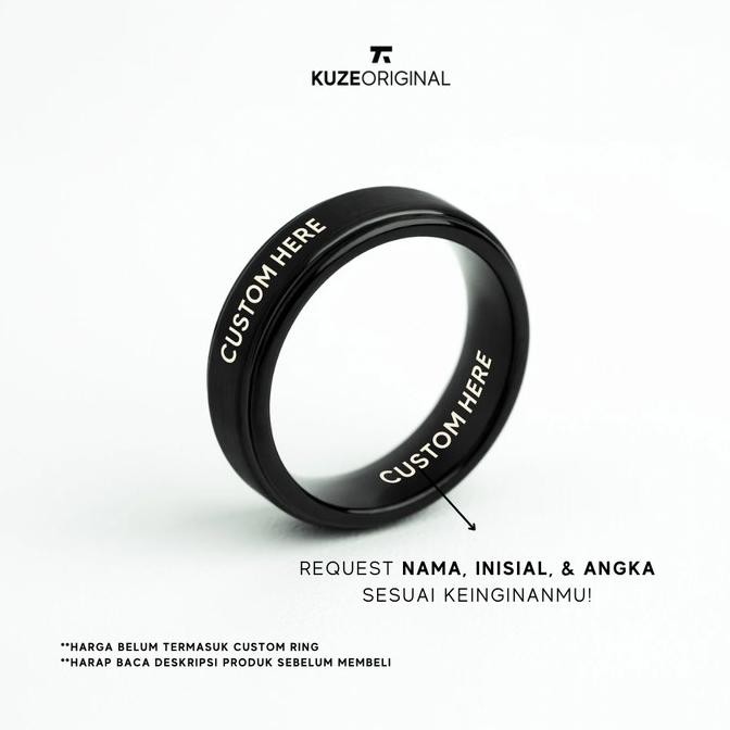 SALE KUZE ORIGINAL CINCIN TUNGSTEN / RING - MILLER