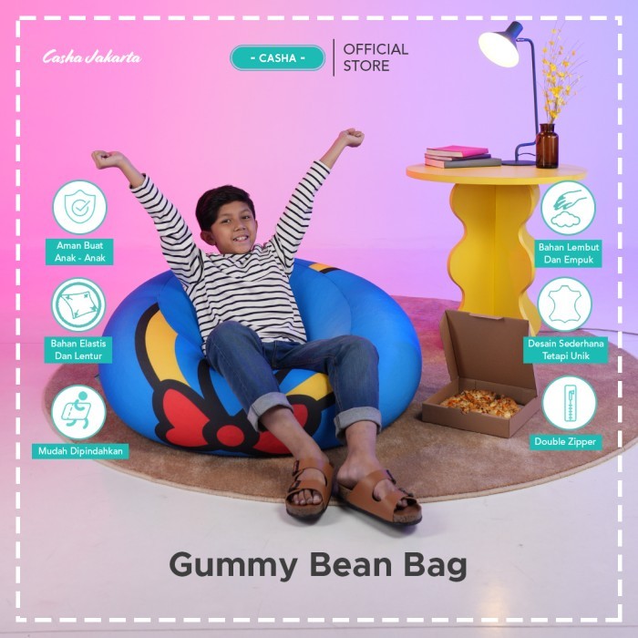 Casha Bean Bag Gummy Karakter